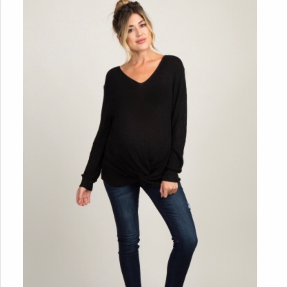 Pink Blush Maternity sweater